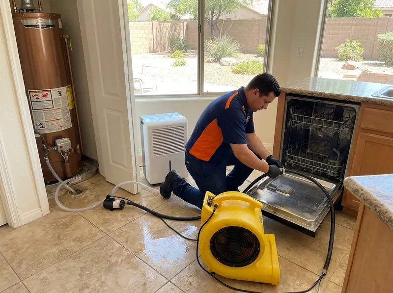 Appliance & Water Heater Leak Dry-Out in Phoenix, AZ
